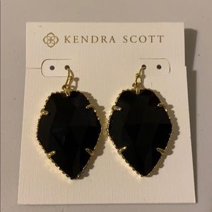 Black Corley earrings
